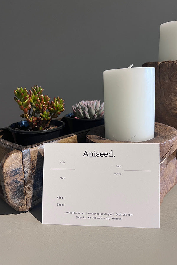 Aniseed Gift Card