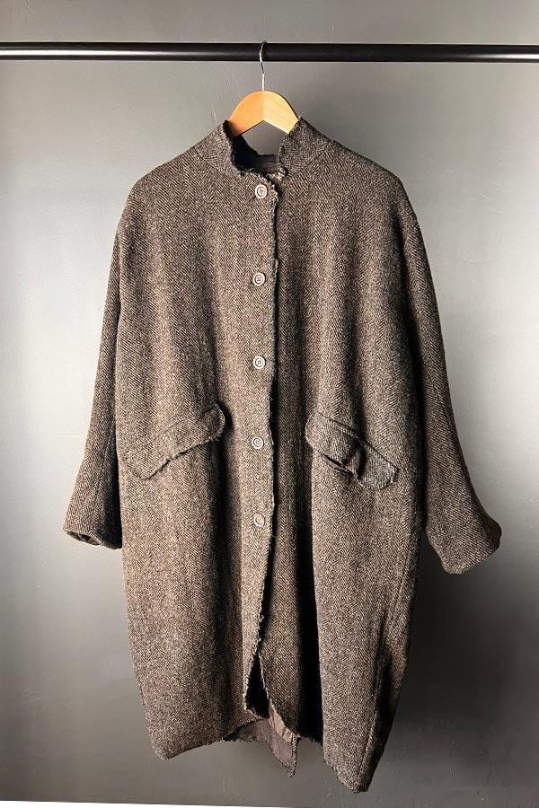 Hannoh Wessel Milva Coat in Harris Tweed
