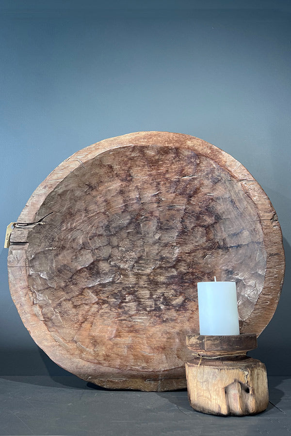 Large Indonesian Wooden Bowl