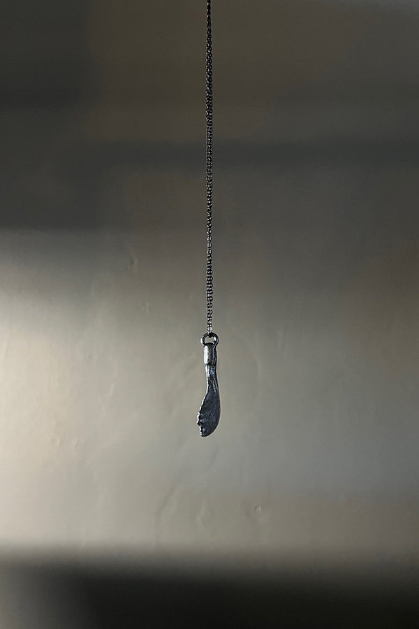 Koak Hand Forged Helicopter Pendant Necklace