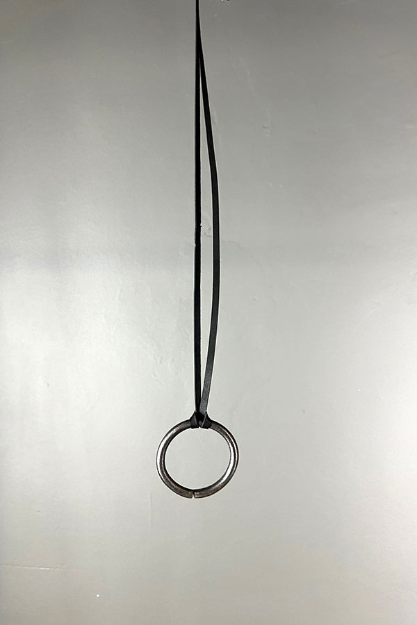 Koak Hand Forged Ring Pendant Necklace
