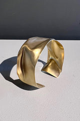 Katerina Vassou Gold Metal Cuff