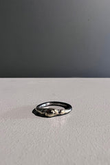 Lee Brennan Medium Molten Stacker Ring