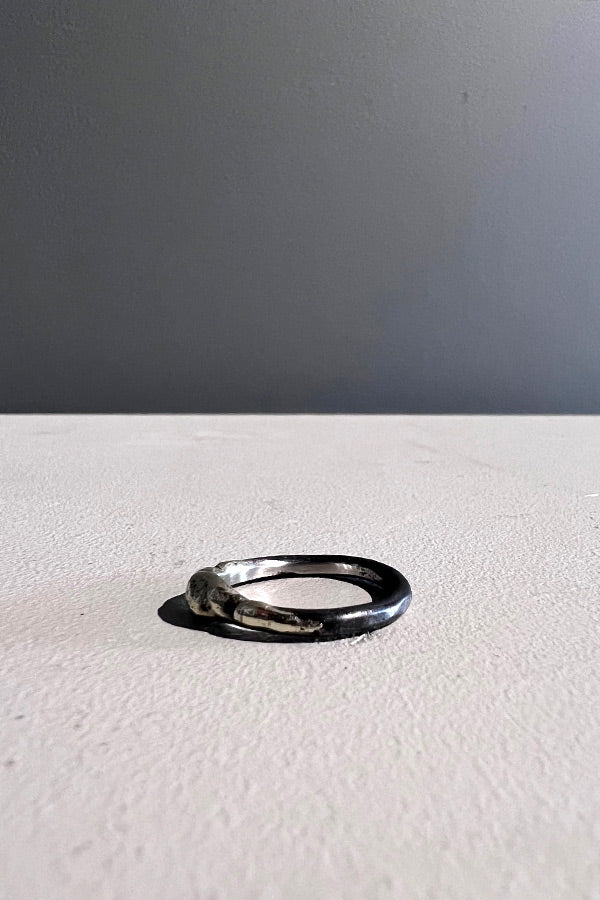 Lee Brennan Medium Molten Stacker Ring