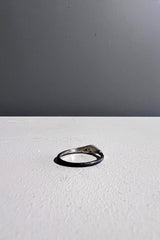 Lee Brennan Thin Molten Stacker Ring