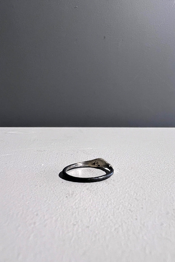 Lee Brennan Thin Molten Stacker Ring