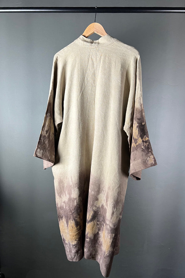 Len & Spolka Sabina Kimono Coat in Warm Tones