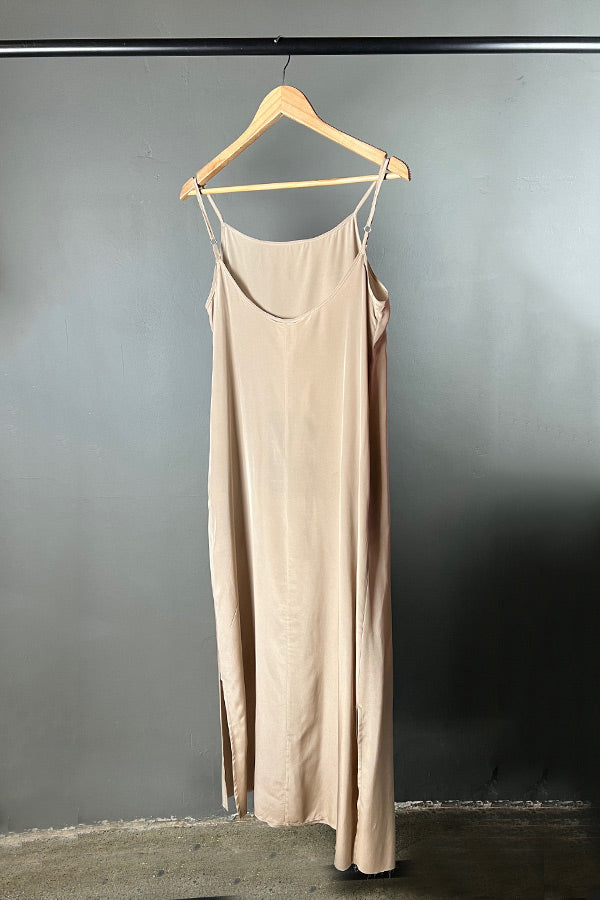 Amano Mushroom Silk Slip Dress