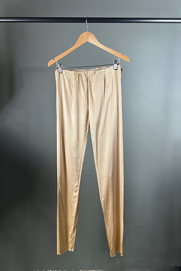 Amano Tea Stained Silk Pant