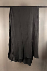 By Basics Black Merino Scarf