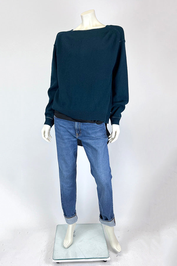 Cashmerism Dark Teal Pullover