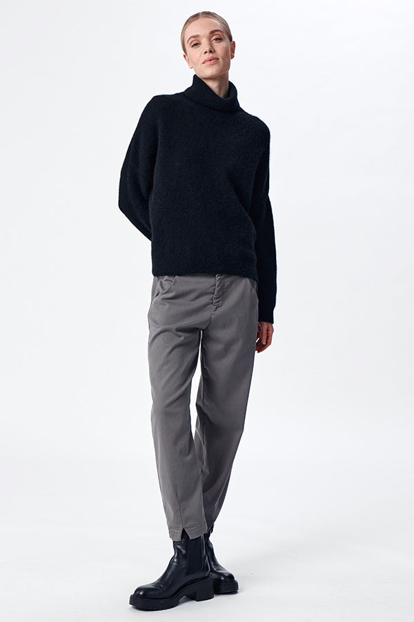 Transit Maglia Light Grey Turtle Neck Alpaca Knit