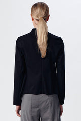 Transit Black Fitted Stretch Jacket