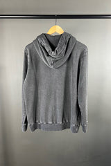 Crossley Washed Black Plimmerp Zip Hoody