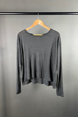 Crossley Charcoal Sinal Linen Top