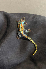Trovelore Caiman Lizard Brooch