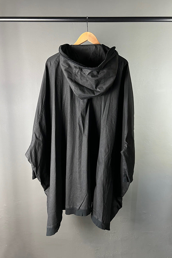 Rundholz DIP Oversized Black Wax Coated Jacket