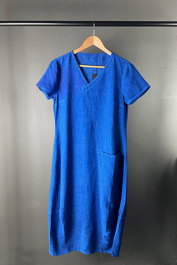 Elemente Clemente Fula Sapphire Linen Dress