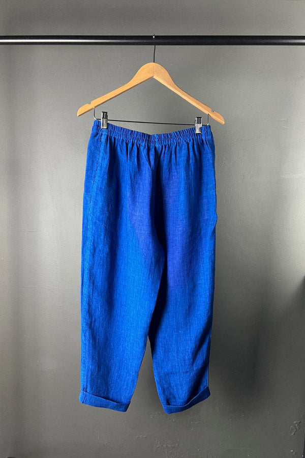 Elemente Clemente Sapphire Geisha Linen Pants