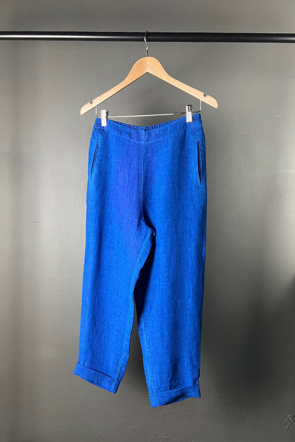 Elemente Clemente Sapphire Geisha Linen Pants