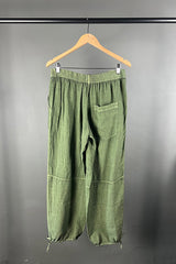Elemente Clemente Burama Khaki Linen Pants