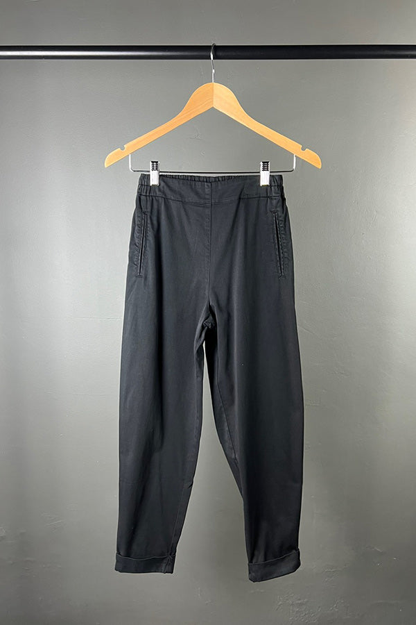 Elemente Clemente Long Geisha Pants in Plain Black