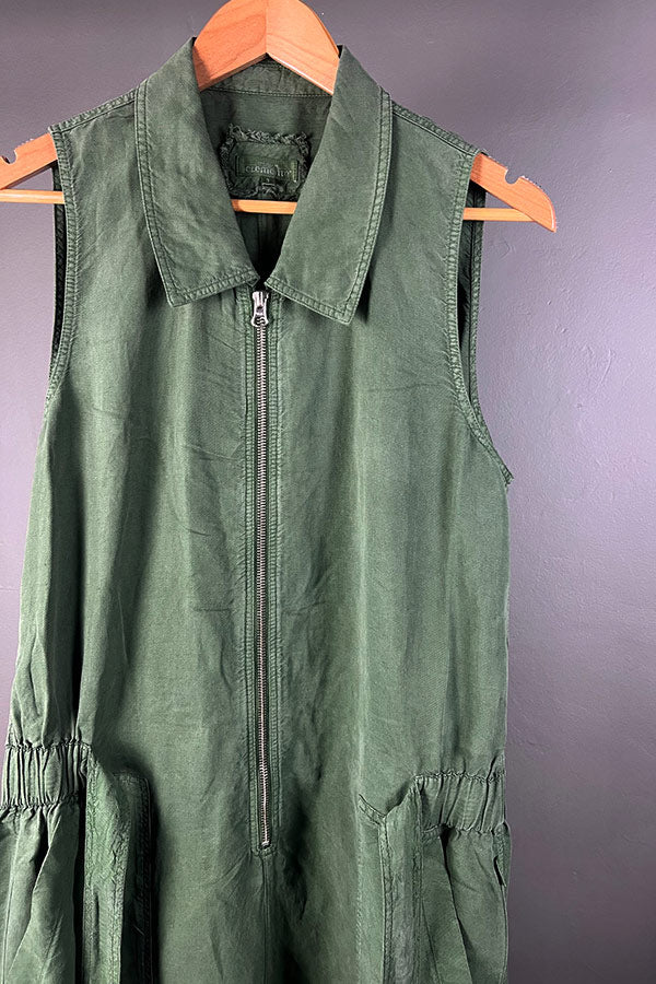 Elemente Clemente Giyani Khaki Jumpsuit