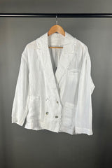 Elemente Clemente White Kasane Blazer