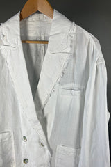 Elemente Clemente White Kasane Blazer