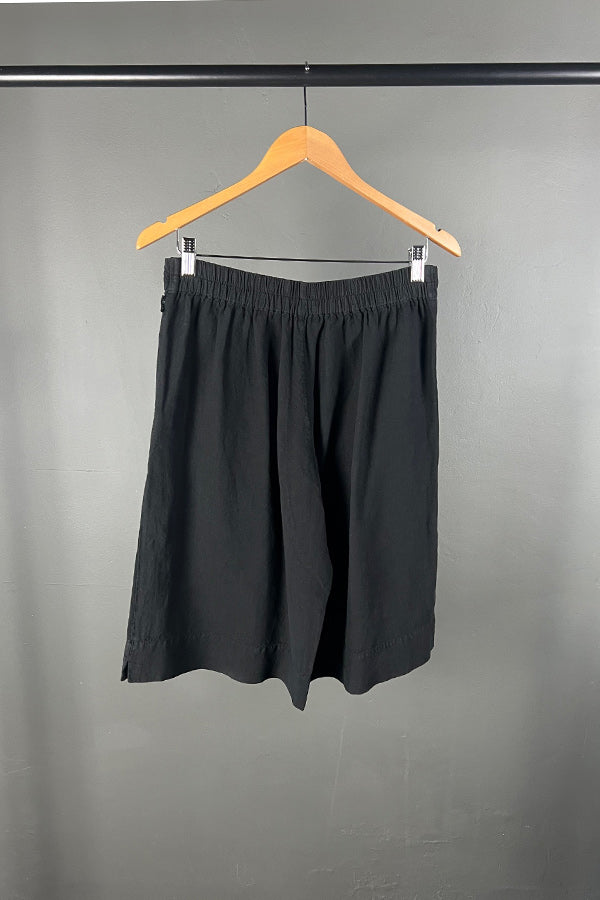 Elemente Clemente Black Linen Tamal Shorts