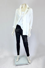 Elemente Clemente White Ambato Linen Blazer