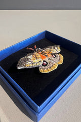 Trovelore Emperor Automaria Moth Brooch