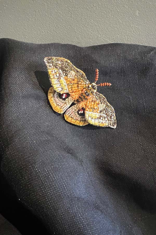 Trovelore Emperor Automaria Moth Brooch