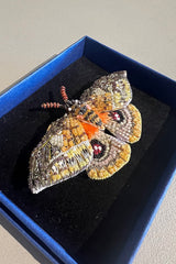 Trovelore Emperor Automaria Moth Brooch