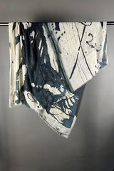 Gougenheim Black Ink Silk Modal Scarf
