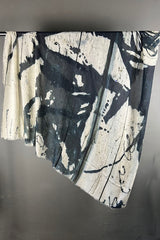 Gougenheim Black Ink Silk Modal Scarf
