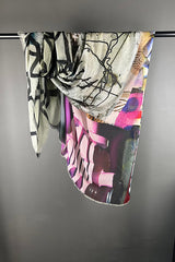 Gougenheim Scribble Silk Modal Scarf