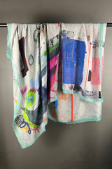 Gougenheim Sketch Book Silk Modal Scarf
