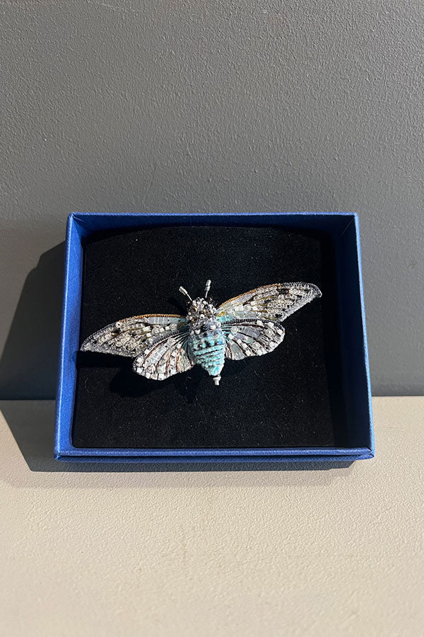Trovelore Ghost Cicada Brooch