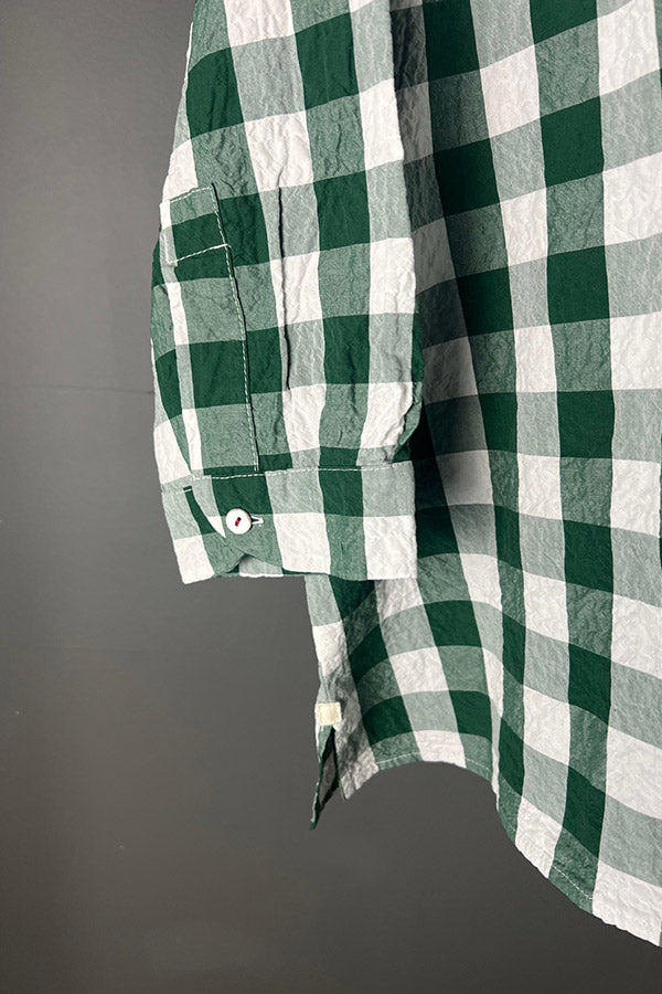 Hannoh Wessel Savannah Green Check Shirt
