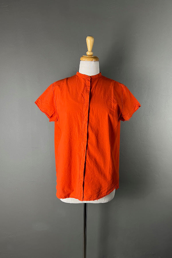 Hannoh Wessel Clementine Shirt in Poppy