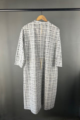 Hannoh Wessel Danica Black Check Shirt Dress