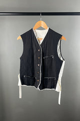 Hannoh Wessel Hannoh Wessel Ginette Gilet in Black