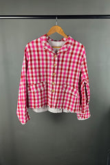 Hannoh Wessel Juliana Pink Check Jacket