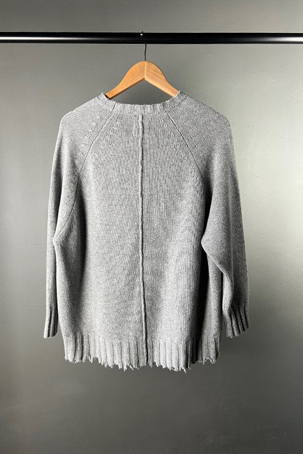 Hannoh Wessel Gray Kiara Cashmere Pullover