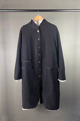 Hannoh Wessel Gray Marika Harris Tweed Woollen Coat