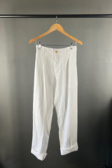 Hannoh Wessel White Patrick Pants