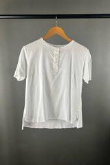 Hannoh Wessel White Sabrina Top