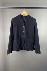 Hannoh Wessel Veronica Navy Harris Tweed Jacket