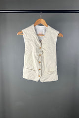 Hannoh Wessel Natural Gertrud Gilet